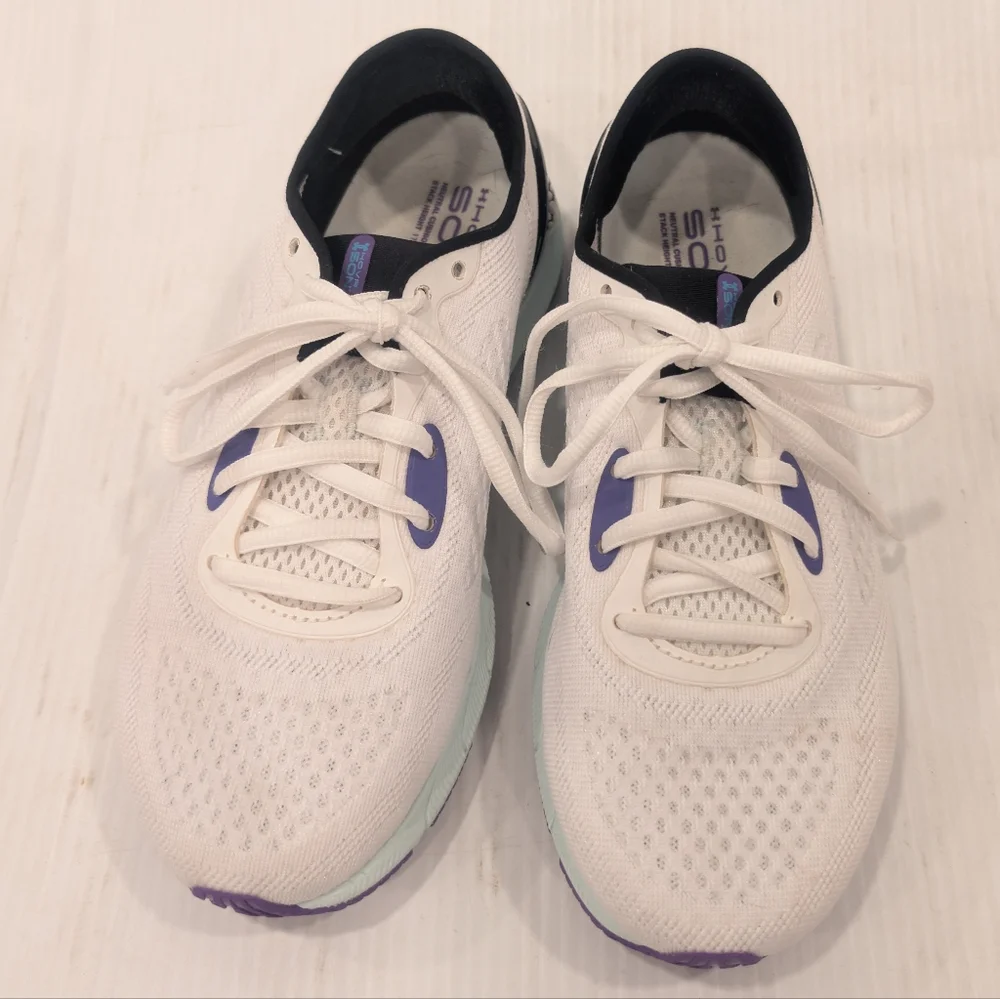 UNDER ARMOUR Hovr Sonic Women's White and Purple Athletic Shoes Size 6.5 - Picture 3 of 11